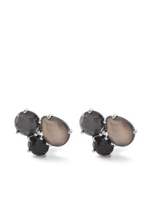IPPOLITA sterling silver Rock Candy® Black Tie multi-stone cluster earrings