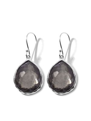 IPPOLITA sterling silver Rock Candy® MiniTeardrop pyrite earrings