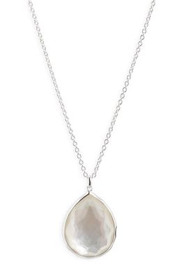 Ippolita Wonderland Large Teardrop Pendant Necklace in Mother Of Pearl