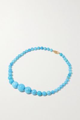 Irene Neuwirth - 18-karat Gold Turquoise Necklace - Blue
