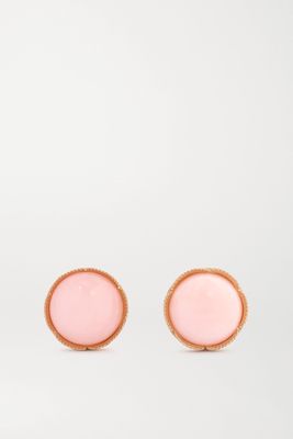Irene Neuwirth - 18-karat Rose Gold Opal Earrings - one size