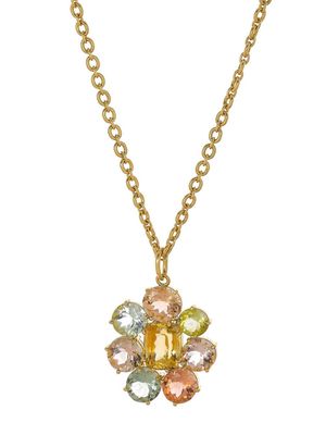 Irene Neuwirth 18kt yellow gold Gemmy Gem tourmaline necklace