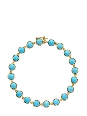 Irene Neuwirth 18kt yellow gold Kingman turquoise bracelet