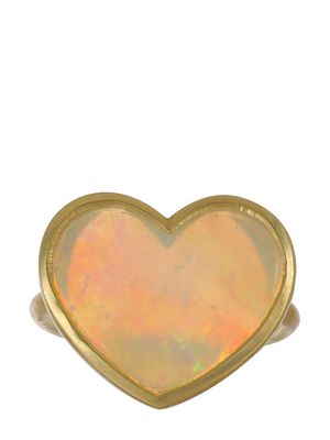 Irene Neuwirth 18kt yellow gold Love opal cocktail ring