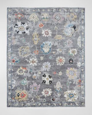 Iris Hand-Knotted Rug, 10' x 14'