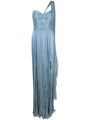 Iris Serban Vera strapless gown - Blue