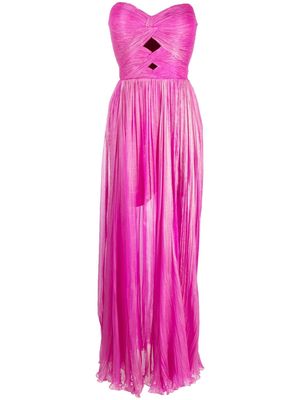 Iris Serban Vera strapless gown - Pink