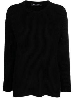 Iris Von Arnim cashmere long-sleeve sweater - Black
