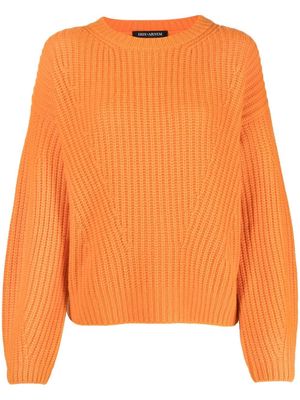 Iris Von Arnim chunky-knit cashmere jumper - Orange