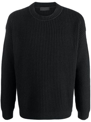 Iris Von Arnim fisherman's-knit cashmere jumper - Grey