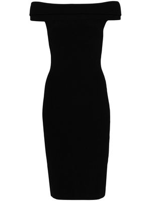 IRO Adjo off-shoulder knitted dress - Black