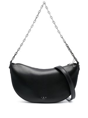 IRO Arcclutch chain-strap leather bag - Black