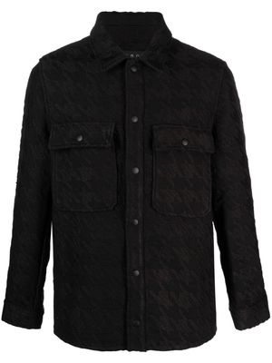 IRO Aveno tweed shirt jacket - Black
