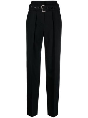 IRO belted tailored trousers - Black