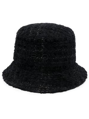 IRO bouclé bucket hat - Black