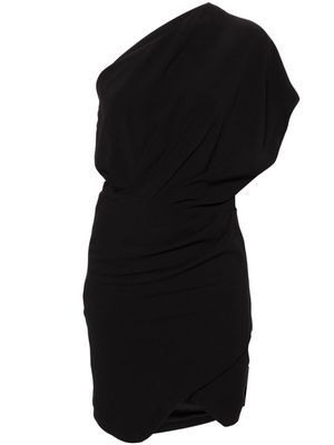 IRO Camelia one-shoulder minidress - Black