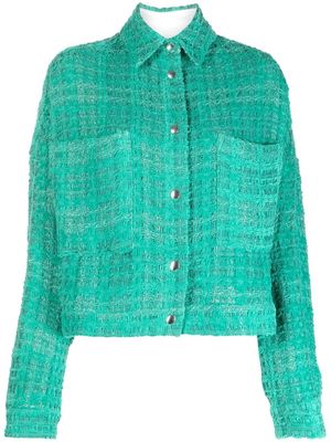 IRO chunky-knit jacket - Green