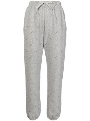IRO cotton cuffed-leg track pants - Grey