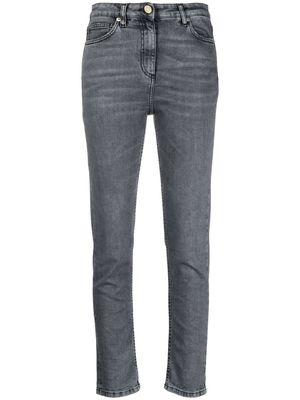 IRO cropped skinny-cut jeans - Grey