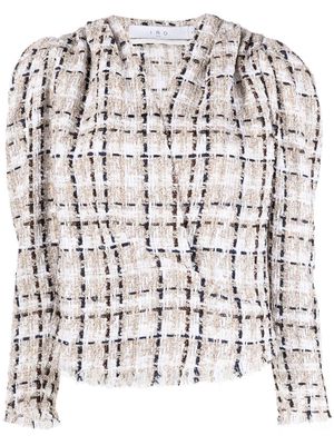 IRO cropped tweed jacket - Neutrals