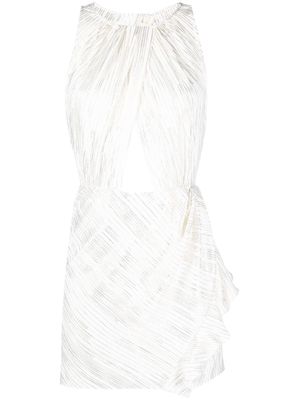 IRO Dorlia cut-out minidress - White