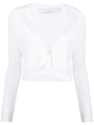 IRO Fequa jacquard cardigan - White