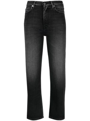 IRO fitted organic cotton jeans - Black