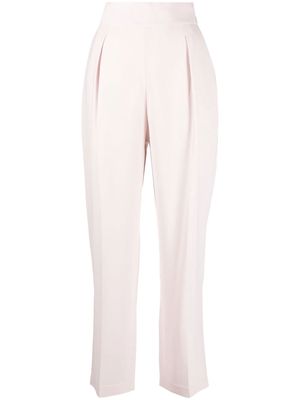 IRO high-rise pleated trousers - Pink