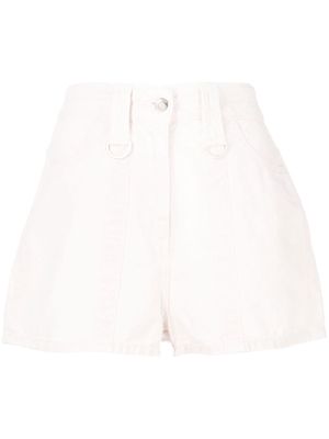 IRO high-waist denim shorts - Pink