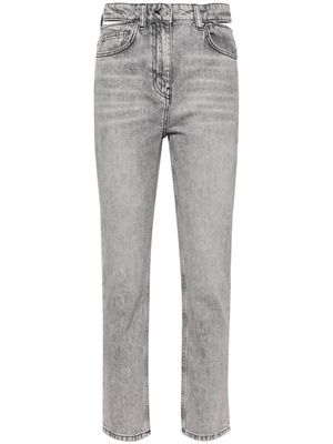 IRO Indro cut-out tapered jeans - Grey