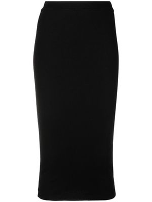IRO Jazz ribbed-knit skirt - Black