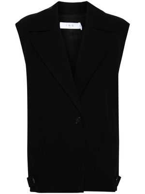IRO Karine notch-lapel waistcoat - Black