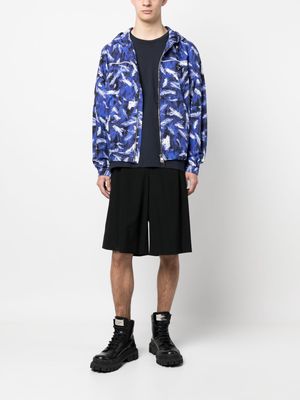IRO Kovak hooded water-repellent jacket - Blue
