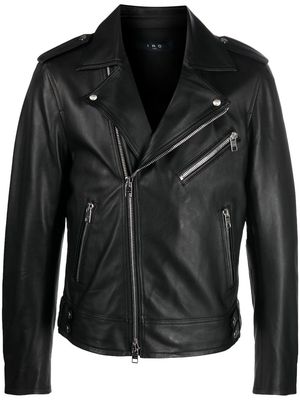 IRO leather biker jacket - Black