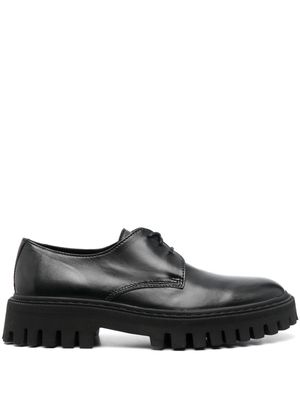 IRO leather derby shoes - Black