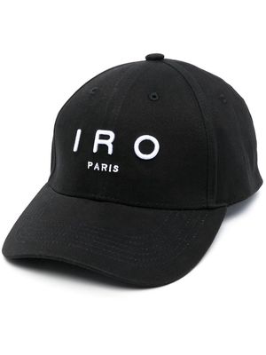 IRO logo-print baseball cap - Black
