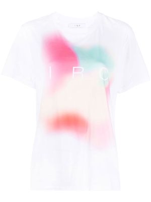 IRO logo-print short-sleeved T-shirt - White