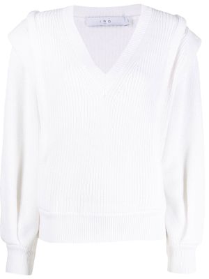 IRO long-sleeve pullover jumper - White