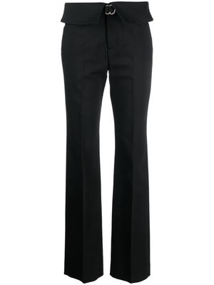IRO low-rise straight-leg trousers - Black