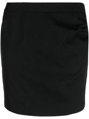 IRO Lucima cotton miniskirt - Black