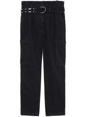IRO Malti high-rise tapered jeans - Black
