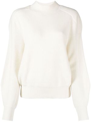 IRO mock-neck cashmere jumper - White