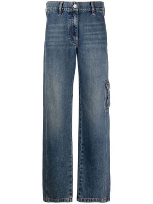 IRO Nerina high-rise straight-leg jeans - Blue
