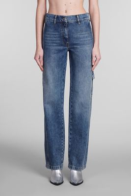 IRO Nerina Jeans In Blue Cotton