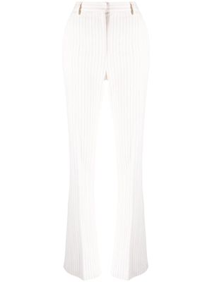 IRO pinstripe-pattern straight-leg trousers - Neutrals