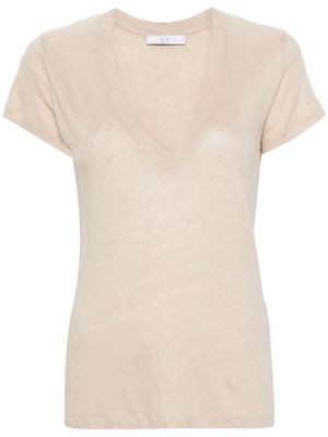 IRO Rodeo linen T-shirt - Neutrals