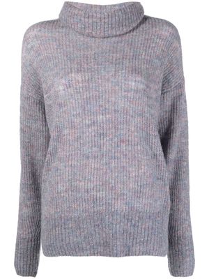 IRO roll-neck knitted jumper - Purple
