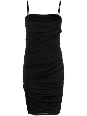 IRO ruched bodice dress - Black