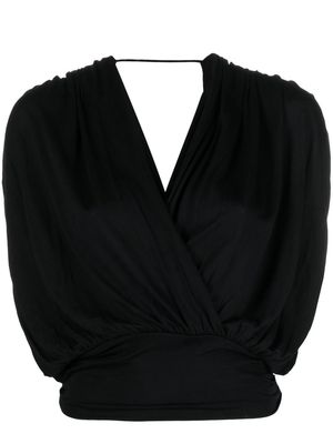 IRO ruched sleeveless blouse - Black