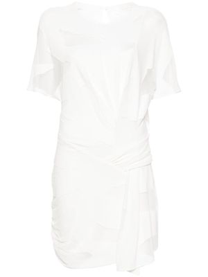 IRO Seona semi-sheer minidress - White